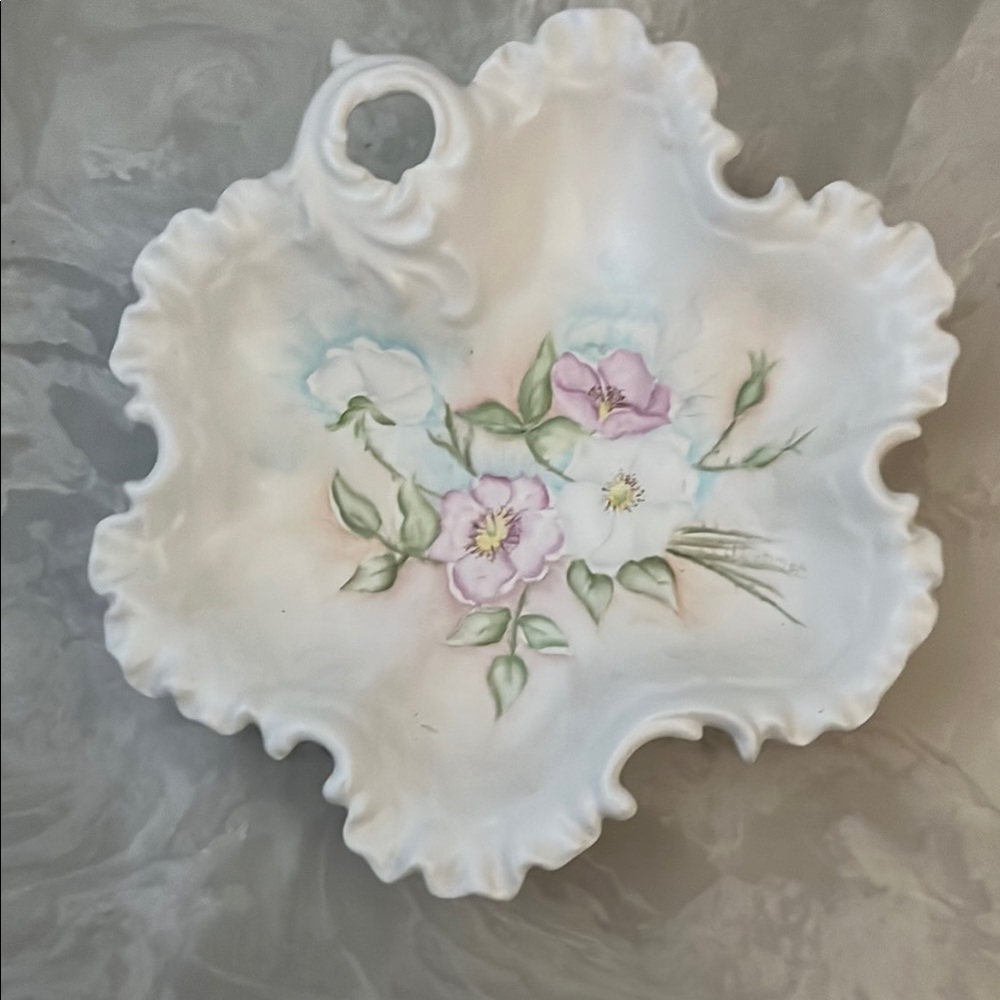 Floral Porcelain Decorative Plate